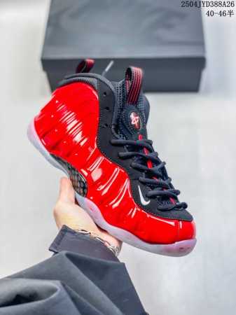 公司级真标带半码！ 耐克Nike Wmns Air Foamposite pro Nba球星安芬尼 哈达威签名喷泡一代中帮休闲运动文化篮球鞋 尺码：40-46半 - 点击图像关闭