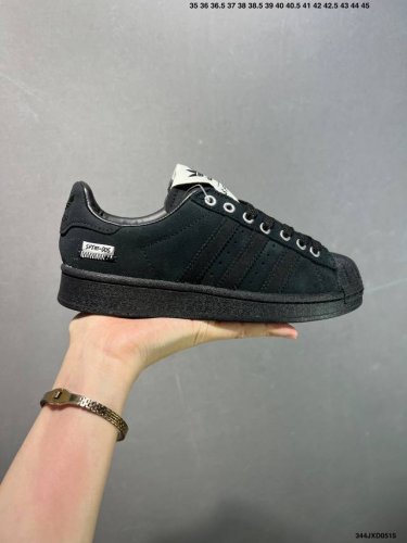 公司级 Adidas Superstar 82 Mig Jjjjound 经典贝壳头厚底系列低帮百搭休闲运动板鞋 货号:Ih8148 尺码：36-45 Id：3