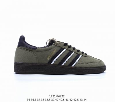 公司级adidas Handball Spezial 官方正确版本 阿迪达斯经典款 复古休闲板鞋 全鞋采用反毛皮制作 牛筋耐磨大底 承载青春情怀的板鞋 经典三条