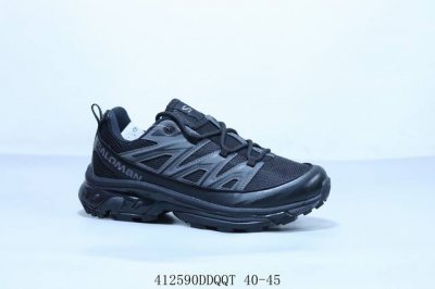 萨洛蒙 Salomon Xt6 欧索莱环保去臭环型组合鞋垫，三层双层组合橡胶Acs科技全地形锯齿防滑大底 先行系列低帮城市越野机能透气休闲运动鞋 412590D