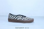 万斯 Vans 安纳海姆 黑白棋盘复古休闲帆布鞋 59207Adopr半 35-44