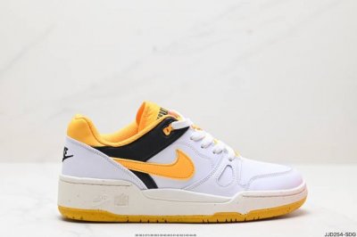 公司级耐克nike Full Force Lo扣篮系列低帮休闲运动滑板板鞋采用软质牛剖皮鞋面材质#正确后跟反口里弧度#原厂中底布正确印刷#鞋垫嵌入缓震乳胶+So