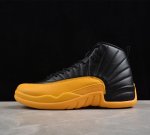 纯原 Air Jordan 12 Retro University Gold Aj12 乔12 黑黄 帮复古篮球鞋男款货号：130690-070 #Aj大厂出品