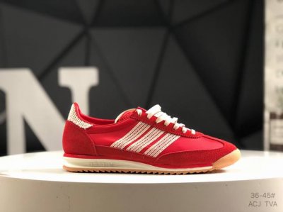 阿迪达斯 Ad Sl72 Og 系列德训足球风百搭低帮休闲运动板鞋 目前市面最高版本 正确完美版型 正确粗翻毛皮 采用高弹Eva+Model+Rb三层组合底 区