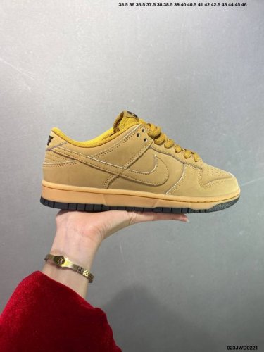 公司级Nk Dunk Low 小麦色 Hq1932-700 全新支线性价比拉满 迎合行情定价 正确头层皮料 细节均购入原鞋校对开发 全套原纸板楦头加持 细节品控