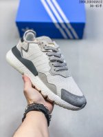 阿迪达斯三叶草 Nite Jogger 经典运动跑鞋 夜行者 复古跑鞋原厂材料 原厂大底 极具复古风格鞋头及鞋跟点缀3M反光设计极为亮眼中底采用全掌 Boost