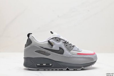 真标nike Air Max 90初代系列低帮复古气垫百搭休闲运动慢跑鞋 货号:302519-008 尺码:36-45 Id:Jjd093-Hze