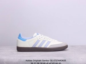 真标阿迪达斯三叶草adidas Originals Samba Og 桑巴舞系列绅士德训足球风百搭低帮休闲运动板鞋 货号:Id2055 尺码:36-45 Xm0