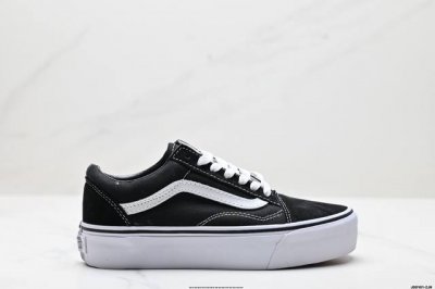公司级范斯Vans Knu-Skool Dr 厚底 翻毛皮 耐磨 低帮 板鞋 尺码:35.5 36 36.5 37 38 38.5 39 40 40.5 41