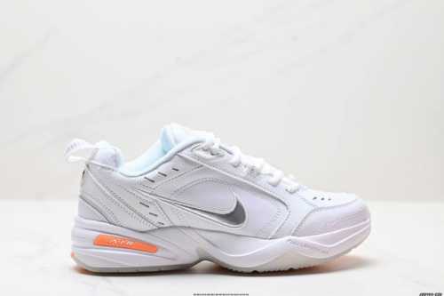 公司级Nike Air Monarch Iv皮革 日常百搭 減震防滑 低帮生活休闲鞋 货号:Av6676-100 尺码:36 36.5 37.5 38 38.5