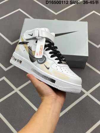 340 公司级Nike Air Force 1 Mid 07 原楦头原纸板 打造纯正中帮空军版型 专注外贸渠道 全掌内置蜂窝气垫 原盒配件 原厂中底钢印、拉帮完 - 点击图像关闭