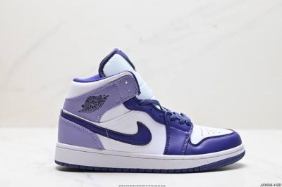 真标耐克nike Air Jordan 1 Retro Mid”Reverse Black Toe“ Tl Bmxdaj1乔丹一代中帮经典复古文化休闲运动篮球鞋