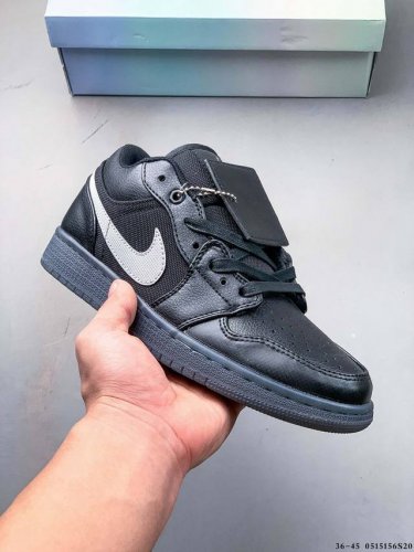 二层真标 耐克Nike Air Jordan Low 1 乔1低帮经典休闲鞋 0515156S20