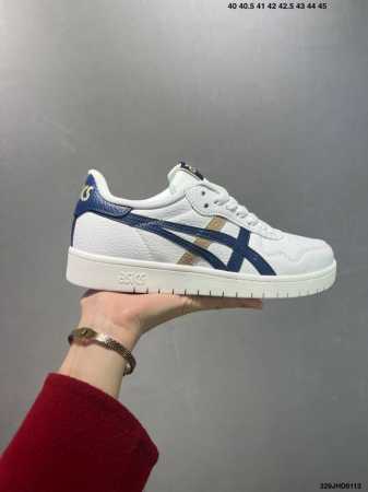 亚瑟士 Asics Japan S中性学院系列 低帮复古厚底增高休闲运动板鞋 软质牛培皮鞋面 货号：1201A173 尺码：40 40.5 41.5 42 42 - 点击图像关闭