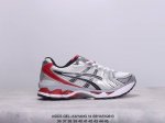 公司级asics亚瑟士 透气网眼鞋面配合部分合成革材质 采用全新ahar+橡胶材质,更加耐磨日本专业跑鞋品牌 Asics亚瑟士 Gel-Kayano 14 户外