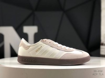 真标带半码 阿迪达斯 Ad Origials Gazelle Indoor 陈冠希联名 三叶草复古休闲防滑耐磨低帮板鞋 货号：Ih3725 尺码：35 36 3