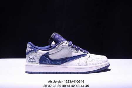 简介：Travis Scott X Fragment Design X乔丹 Jordan Air Jordan 1 Low Og Sp Aj1 乔1 Lv联名 - 点击图像关闭
