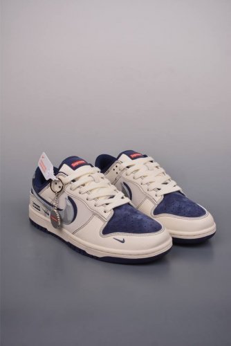 390 Nike Sb Dunk Low Supreme联名 解构抽绳鞋带 纯原大厂出品 极力推荐 原装头层材料 独家版型蒸餾加工 帶來的是更好的视觉和脚感体