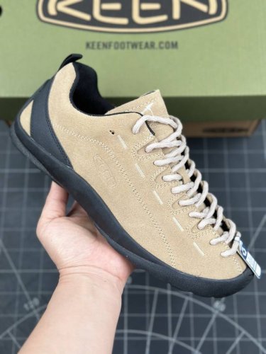 核心私 美国人气户外品牌-科恩keen Jasper Rocks Sp贾斯珀都市系列复古低帮系带户外风露营徒步登山运动训练鞋 原楦型开发纸版#采用固色翻毛皮鞋面