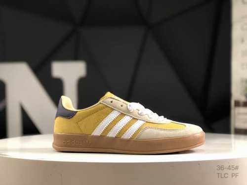 真标带半码 阿迪达斯 Adidas Gazelle Indoor Trainers 羚羊内训系列低帮复古德训风百搭休闲运动板鞋 货号；Ji3523 尺码：如图所