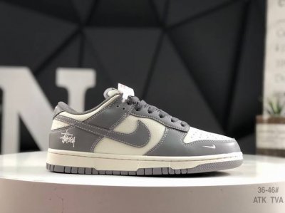 180 耐克Nk Sb Dunk Low 斯图西联名-周年高端定制 低帮休闲板鞋 Bb9898-007 #定制鞋盒 大厂纯原品质出货 超高清洁度 皮料切割干净无