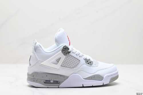 真标nike Air Jordan 4 Retro 耐克迈克尔 乔丹aj4代中帮复古休闲运动文化篮球鞋 货号:Cz6509-100 尺码:36-47 Id:Dr