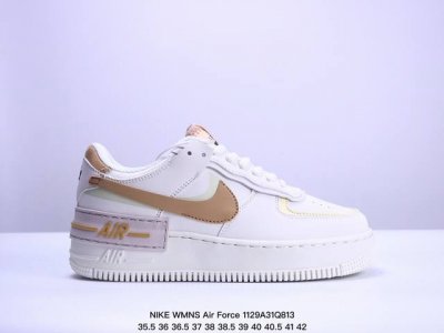 公司级耐克nike Wmns Air Force 1 Shadow全新少女系解构主义设计 马卡龙空军一号轻量增高低帮百搭板鞋 为经典设计注入玩味元素 分层结构、
