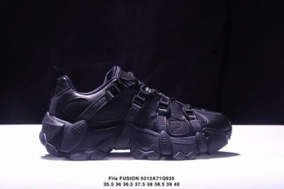 220 斐乐 Fila Fusion Arceus 斐乐鱼翅老爹风增高复古中性休闲运动慢跑鞋 货号T12W431610Fsw Xm0312Q935