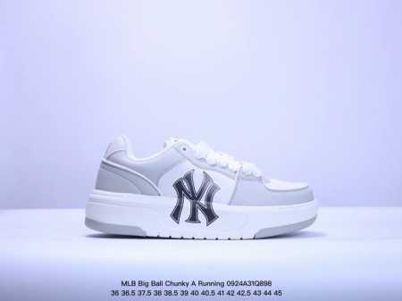 公司级korea韩国ss19限定发售ny美国榄球洋基队限定 X Mlb Big Ball Chunky A Running厚底老爹厚底休闲运动慢跑鞋 货号:3A - 点击图像关闭