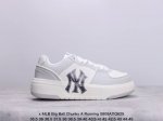 公司级korea韩国ss19限定发售ny美国榄球洋基队限定 X Mlb Big Ball Chunky A Running厚底老爹厚底休闲运动慢跑鞋 货号:3A