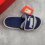 本地 核心私 彪马puma Royalcat Comfort 系列夏季一字魔术贴可调节休闲百搭运动潮流沙滩拖鞋 货号：37 14 Z9X.0 尺码：35 36