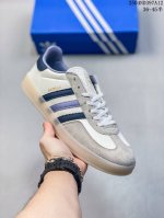 Alwayth X Adidas Originals Gazelle Indoor 阿迪达斯 低帮 黑色 T头鞋防滑耐磨轻便低邦板鞋男女同款 鞋身采用黑色织物作