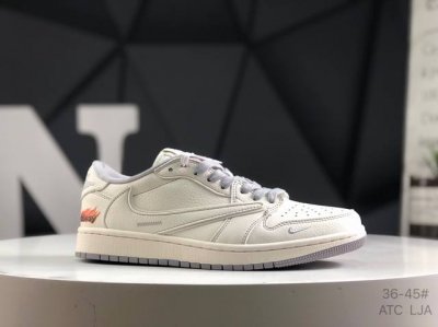 公司级带半码 耐克 Nike Air Jordan 1 Low Og Sp乔1 低帮潮流缓运动休闲板鞋。Aj1 低帮拼接 完美版型真头层牛皮# 内置缓震气垫 原