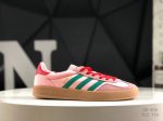 真标带半码 阿迪达斯 Adidas Gazelle Indoor Trainers 羚羊内训系列低帮复古百搭休闲运动德训风板鞋 90年代经典的复刻版！自60年代