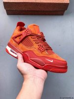 二层真标！Air Jordan 4 Aj4代中帮复古休闲运动文化篮球鞋。秉承轻量化的速度型篮球鞋设计思想完成设计，降低重量的同时提升舒适度，中底延续前作使用了分