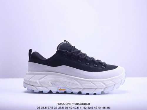 公司级HOKA ONE ONE Tor Summit 休闲美观 低帮跑步鞋 原装轻量化材料 Fresh Foam超轻量中底 全部用料过3C认证 滚动平衡科技减少