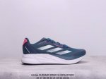 公司级adidas Duramo Speed M轻盈跑鞋 adidas跑鞋设计总是呈现出一种经典低调的感觉，但ultra Boost与alphabounce这两