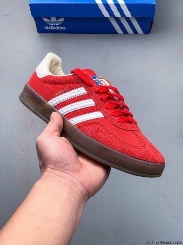 真标半码！阿迪达斯Adidas Gazelle 低帮复古百搭休闲运动板鞋 0504127J16