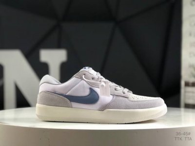 真标带半码 Nike 耐克Sb Force58猪巴革校园运动滑板鞋 尺码：见图 Ttk Tta 货号：Ih0636 141