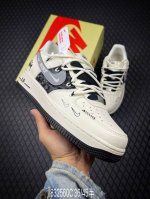 C 公司级Nike Air Force 1‘07 Lv8 原楦头原纸板 打造纯正低帮空军版型 专注外贸渠道 全掌内置蜂窝气垫 原盒配件 原厂中底钢印、拉帮完美