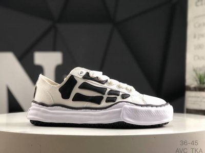 maison Mihara Yasuhiro X Mmy Amiri Skel-Top Low 张艺兴 王一博 王嘉尔 同款骨头鞋 合适春夏秋冬四季款 随意搭配
