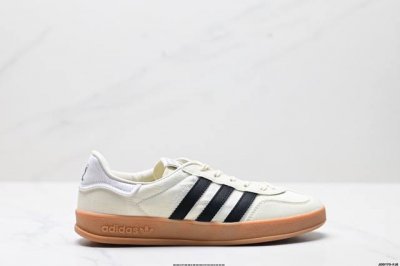 真标Adidas Originals Gazelle Indoor 阿迪达斯 三叶草休闲防滑耐磨低帮板鞋 官方货号:Ig3677 尺码:36 36.5 37 3