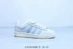 阿迪达斯 Adidas Originals Campus 00S 学院系列面包风经典复古低帮百搭休闲运动板鞋 货号 Jh5627 410280Adqwu半 36