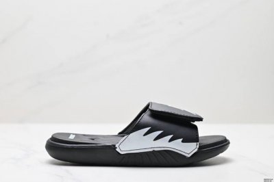 Jordan25年夏季男子户外白蓝魔术贴一字拖沙滩鞋 货号:852542-105 尺码:40-45 Ld:Dgd233-Kjz