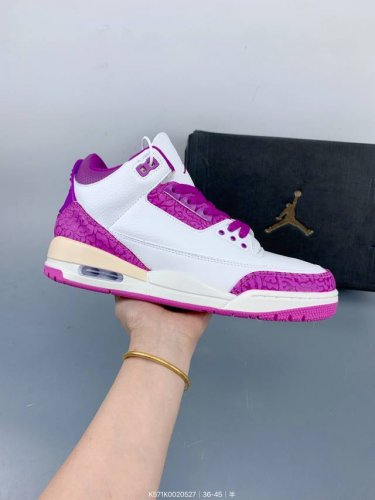 air Jordan 3 Retro Sail Metallic Silver Aj3 乔丹3代 Aj3 乔3 乔丹篮球鞋系列 Air Jordan 3一如既往