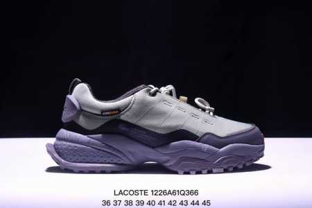 Lacoste法国鳄鱼 清新 时尚 舒适 低帮生活休闲鞋 尺码：36 37 38 39 40 41 42 43 44 45 Xm1226Q366 - 点击图像关闭