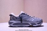 公司级Hoka One One Mafate Speed 2 Low 轻量低帮户外越野跑鞋 户外山脉越野轻量运动跑鞋 鞋面用轻的无缝架构 鞋带用了弹性不易松脱的