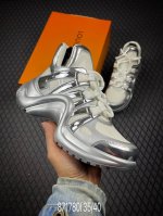 620 I支持放店 Ns炸款米兰走秀风，高奢品牌-路易威登Louis Vuitton Archlight Sneakers Lv真皮拼色减震网面运动弓型舞蹈复古