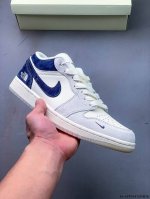 集图 公司级头层！耐克Nike Air Jordan 1 Low Aj1乔1 低帮潮流缓运动休闲板鞋。Aj1 低帮拼接 完美版型真头层牛皮# 内置缓震气垫 原鞋