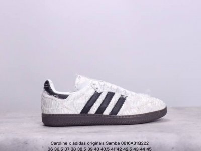 caroline X Adidas Originals Samba Og Caroline 蕾丝缩褶 防滑耐磨低帮板鞋 xm0816Q222